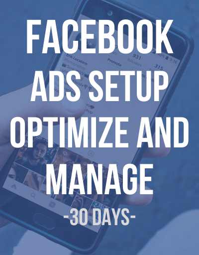Facebook Ads setup 30 days